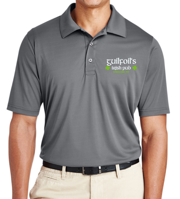 Logo Dryfit Polo - Grey