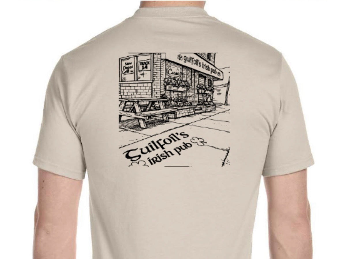 Bar Sketch Tshirt - Sand