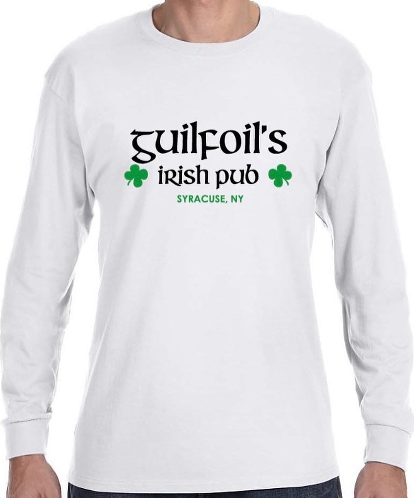 Logo Long Sleeve - White