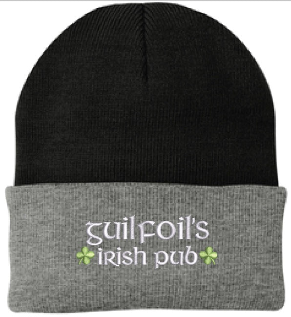Winter Hat - Black/ Grey