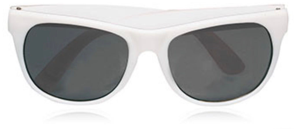 Logo Sunglasses - White