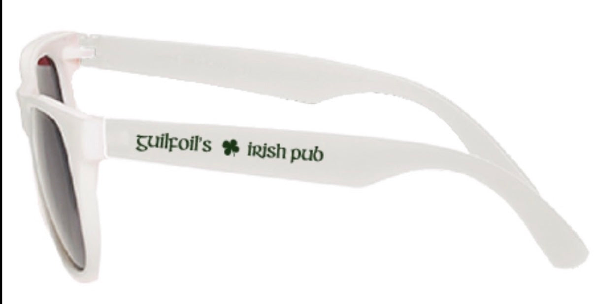 Logo Sunglasses - White